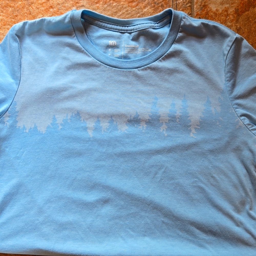 Blue tentree treeblend tshirt